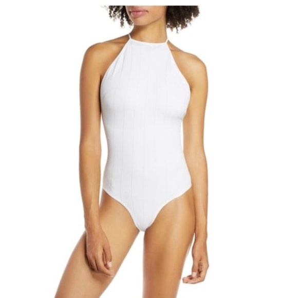 Free People Intimately Fp Bridget Thong Bodysuit - Picture 1 of 6